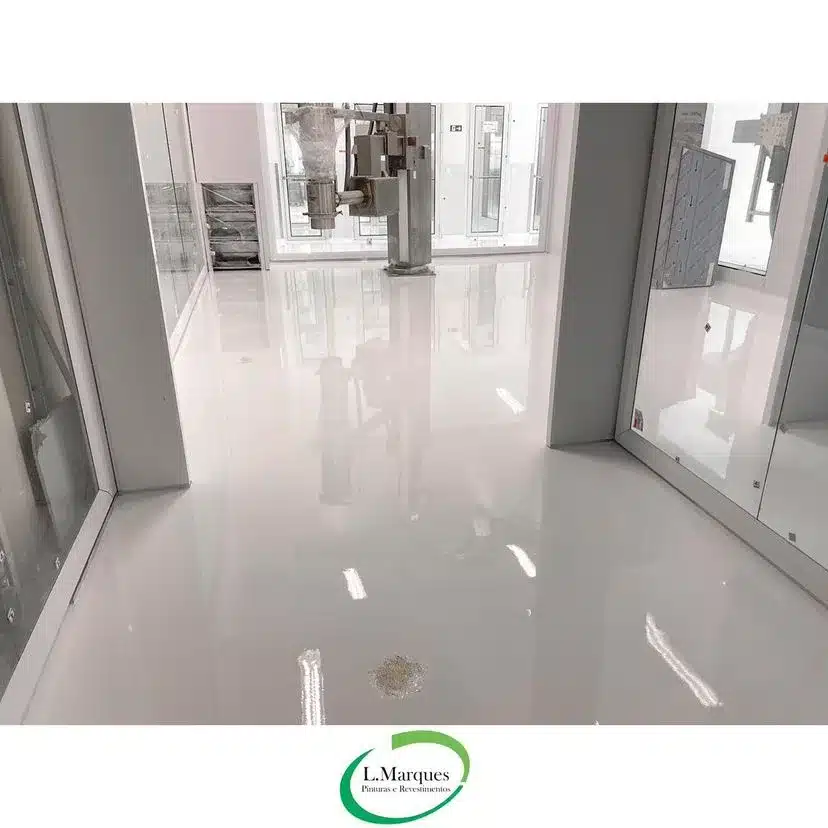 revestimento de piso epóxi